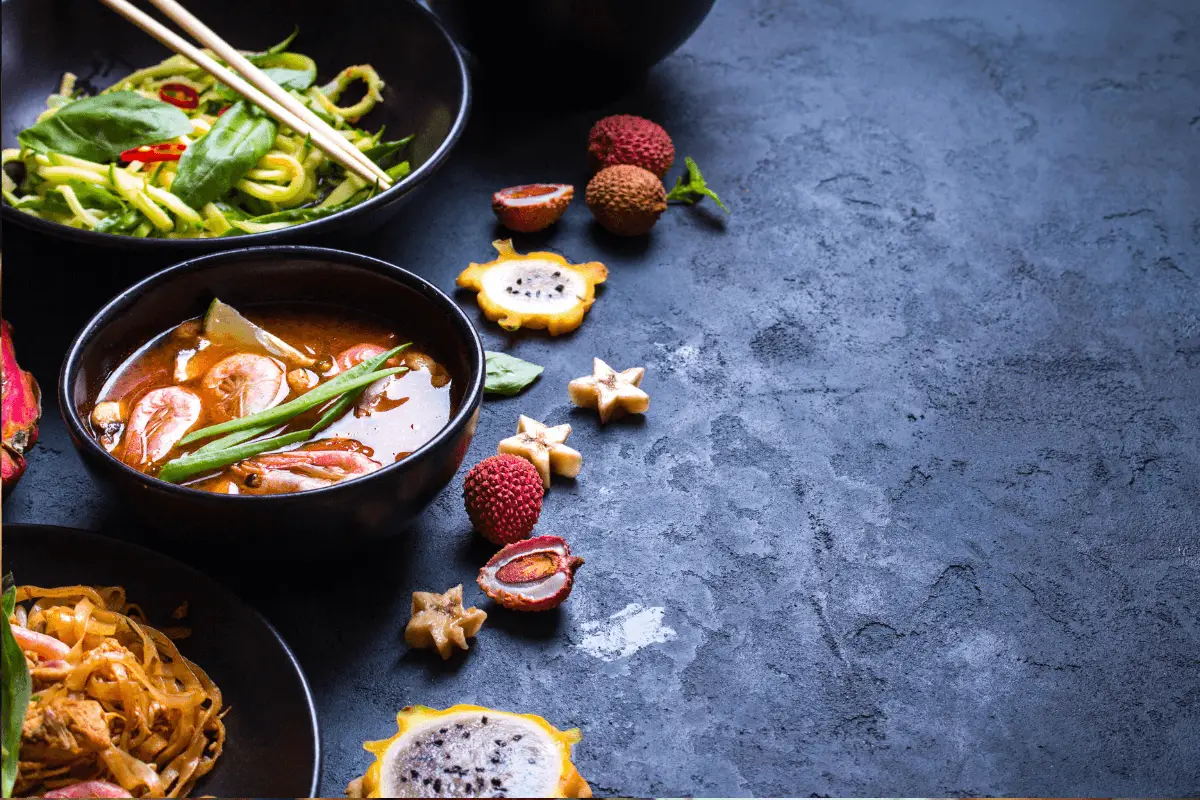 Resto de nourriture thaïlandaise